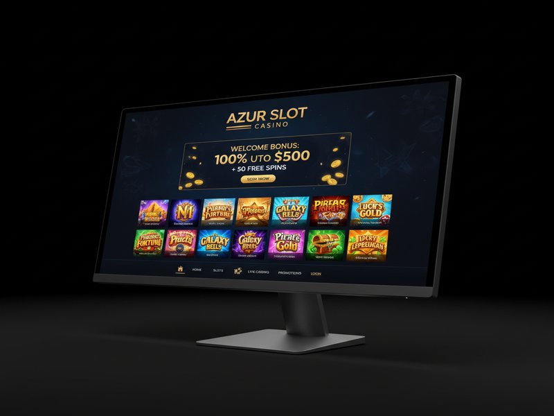 Azur Slot Casino Casino on Computer