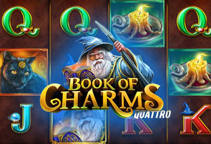 Book of Charms Quattro - Stakelogic slot at Azur Slot Casino Casino