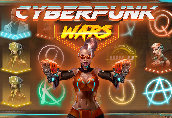 Cyberpunk Wars - Woohoo slot at Azur Slot Casino Casino