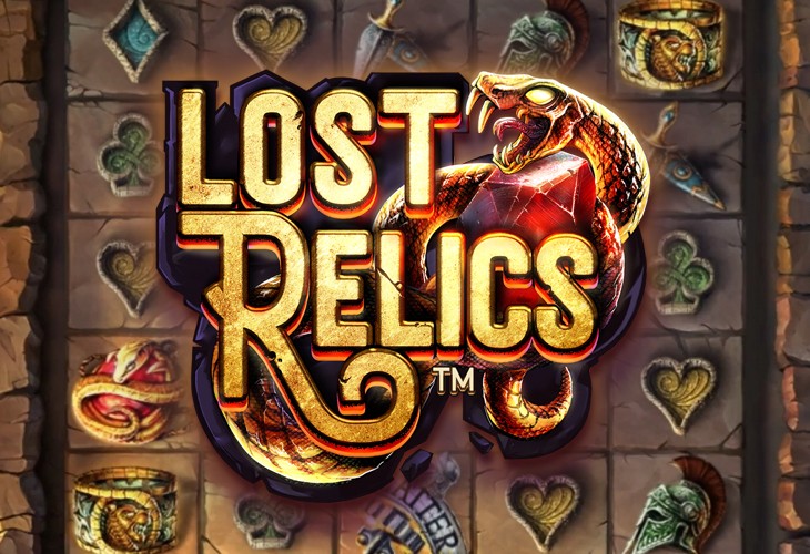 Lost Relics - NetEnt slot at Azur Slot Casino Casino