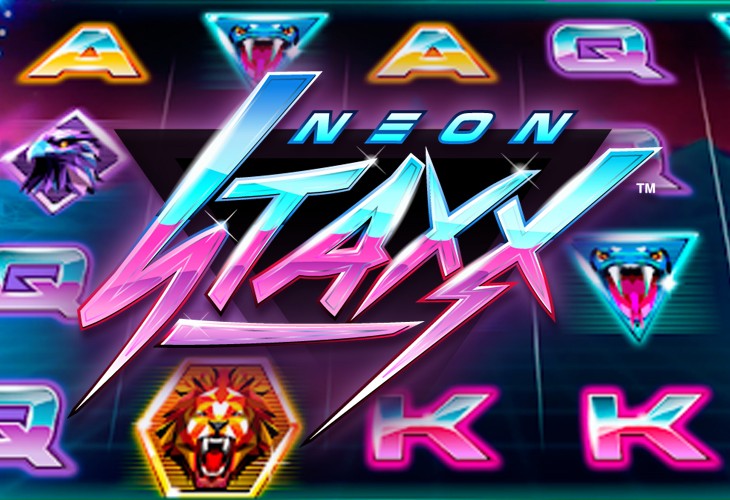Neon Staxx - NetEnt slot at Azur Slot Casino Casino