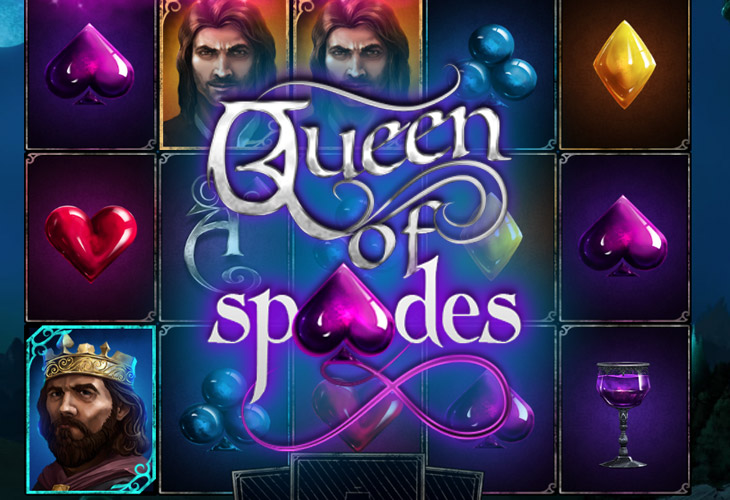 Queen Of Spades - Mascot slot at Azur Slot Casino Casino