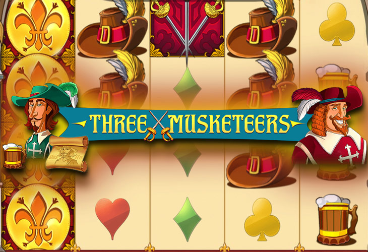 Three Musketeers - Red Tiger Gaming slot at Azur Slot Casino Casino