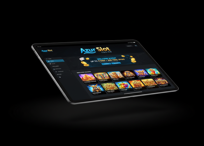 Azur Slot Casino Casino in Tablet
